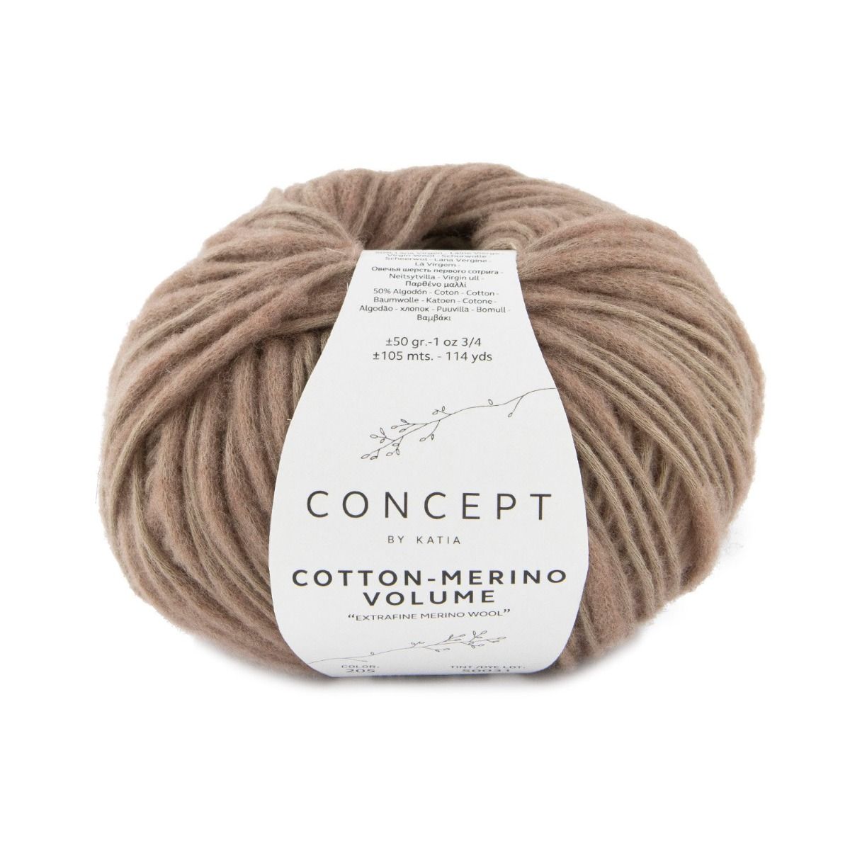 Katia Cotton-Merino Volume: CONCEPT Thick and Thin Yarn