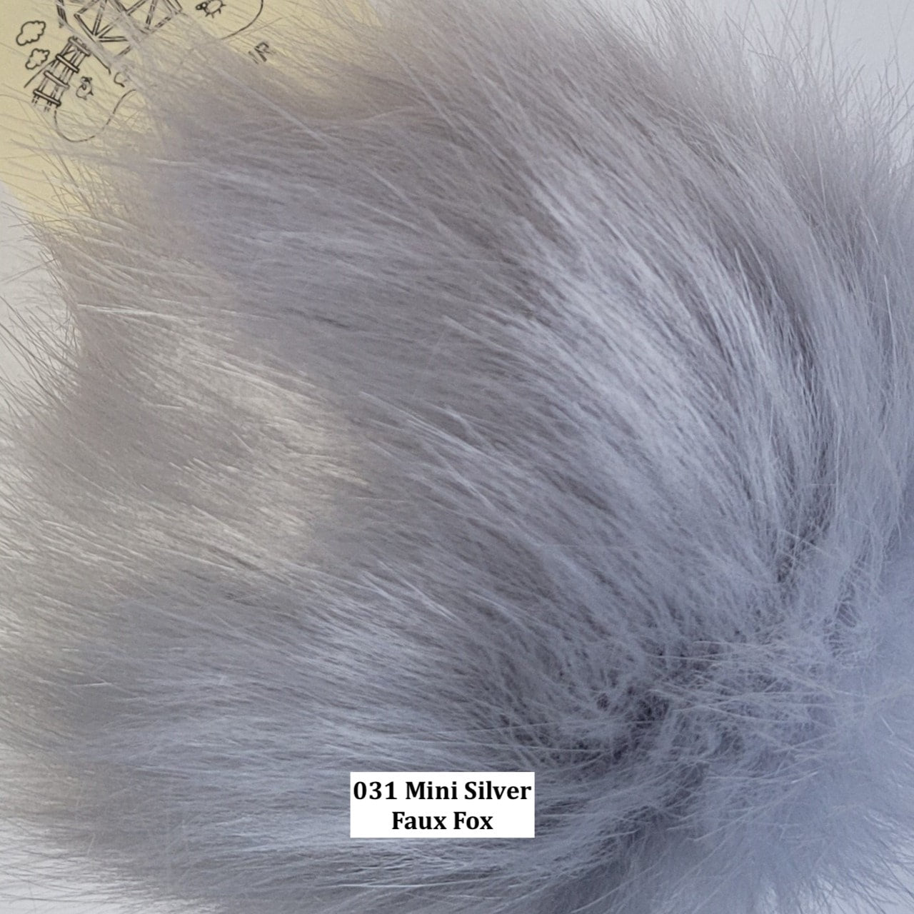 McPorter Faux Fur Pom Pom