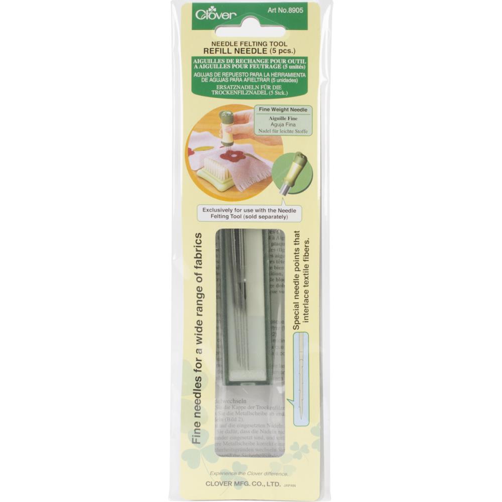 Felt needle refill, light 8905