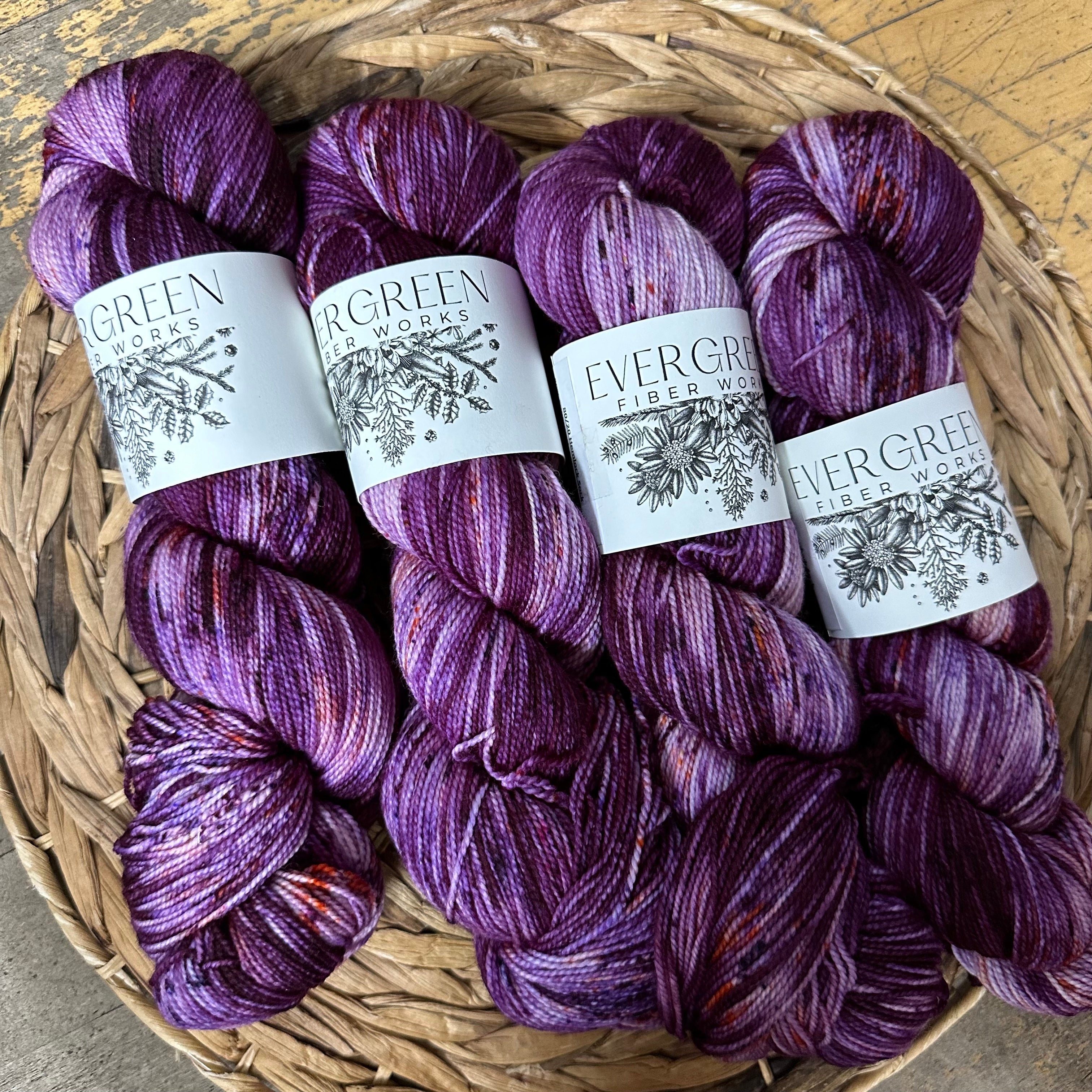 Evergreen Fiberworks 80/20 Hemlock Sock