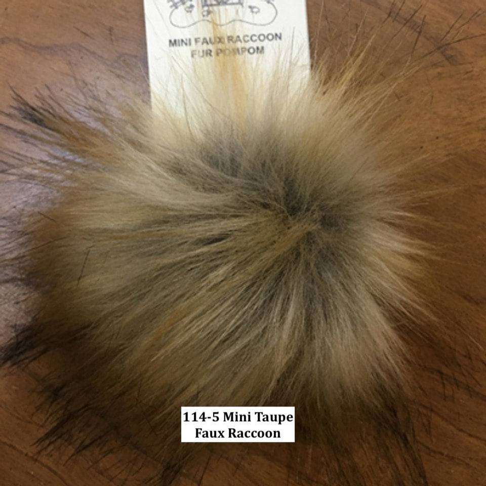 McPorter Faux Fur Pom Pom