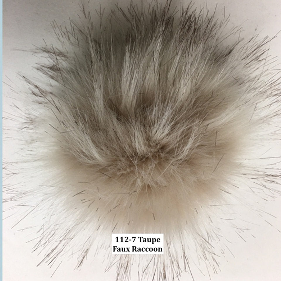 McPorter Faux Fur Pom Pom