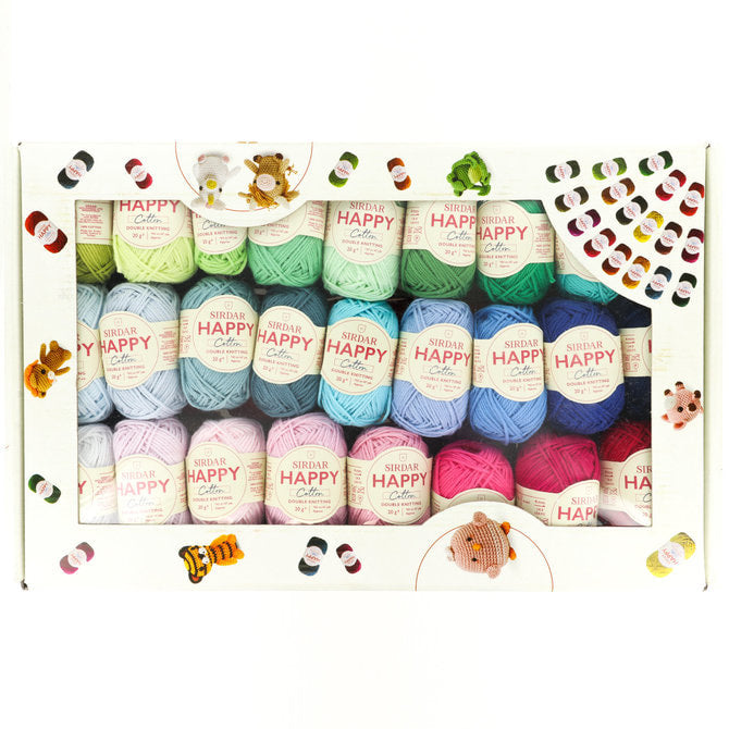 Sirdar Happy Cotton Color Pack