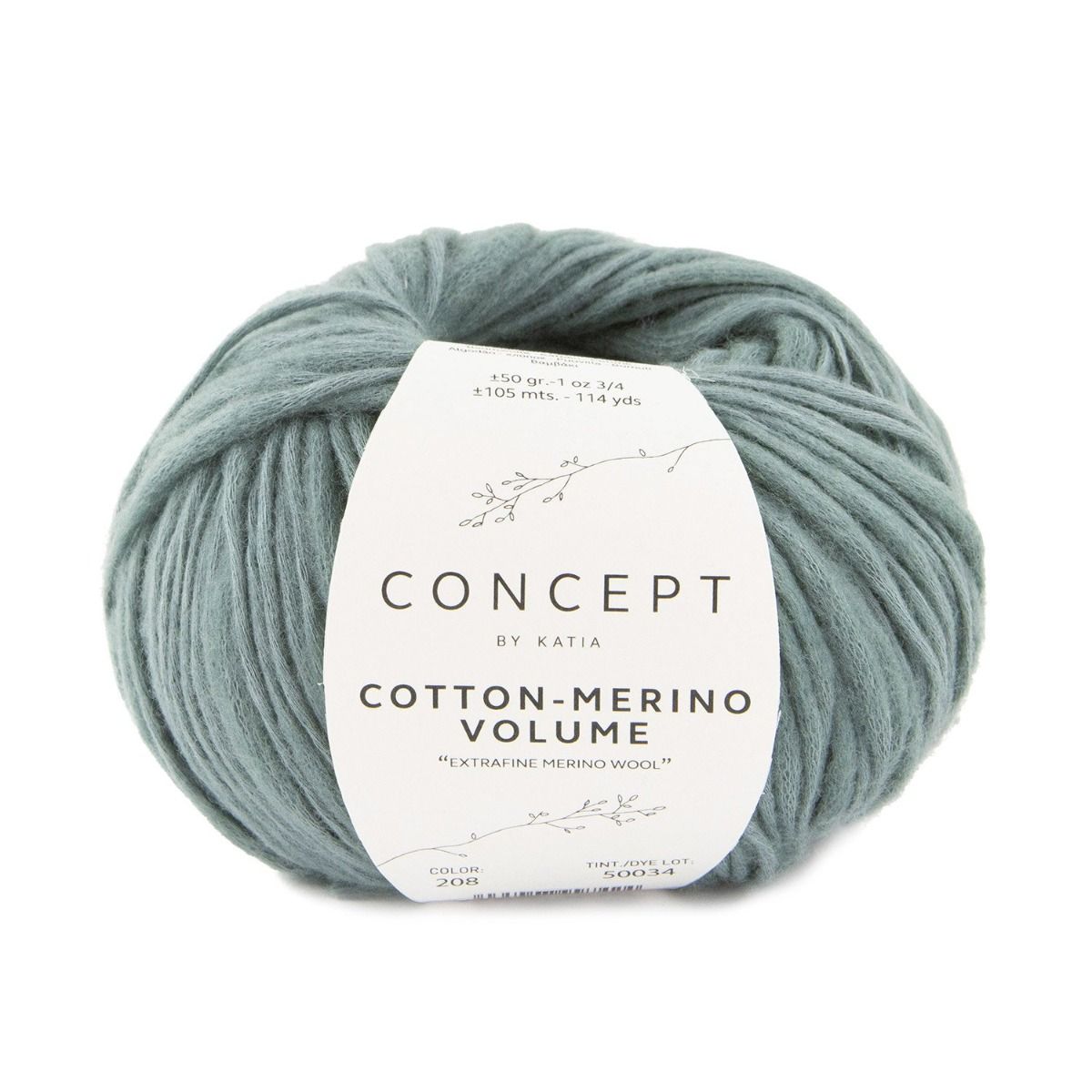 Katia Cotton-Merino Volume: CONCEPT Thick and Thin Yarn