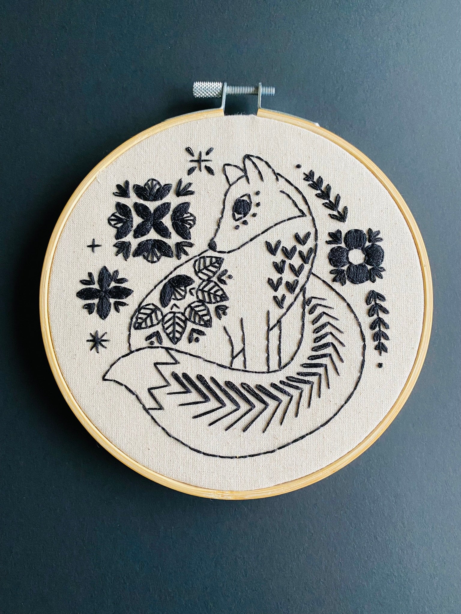 Hook, Line & Tinker Embroidery Kit