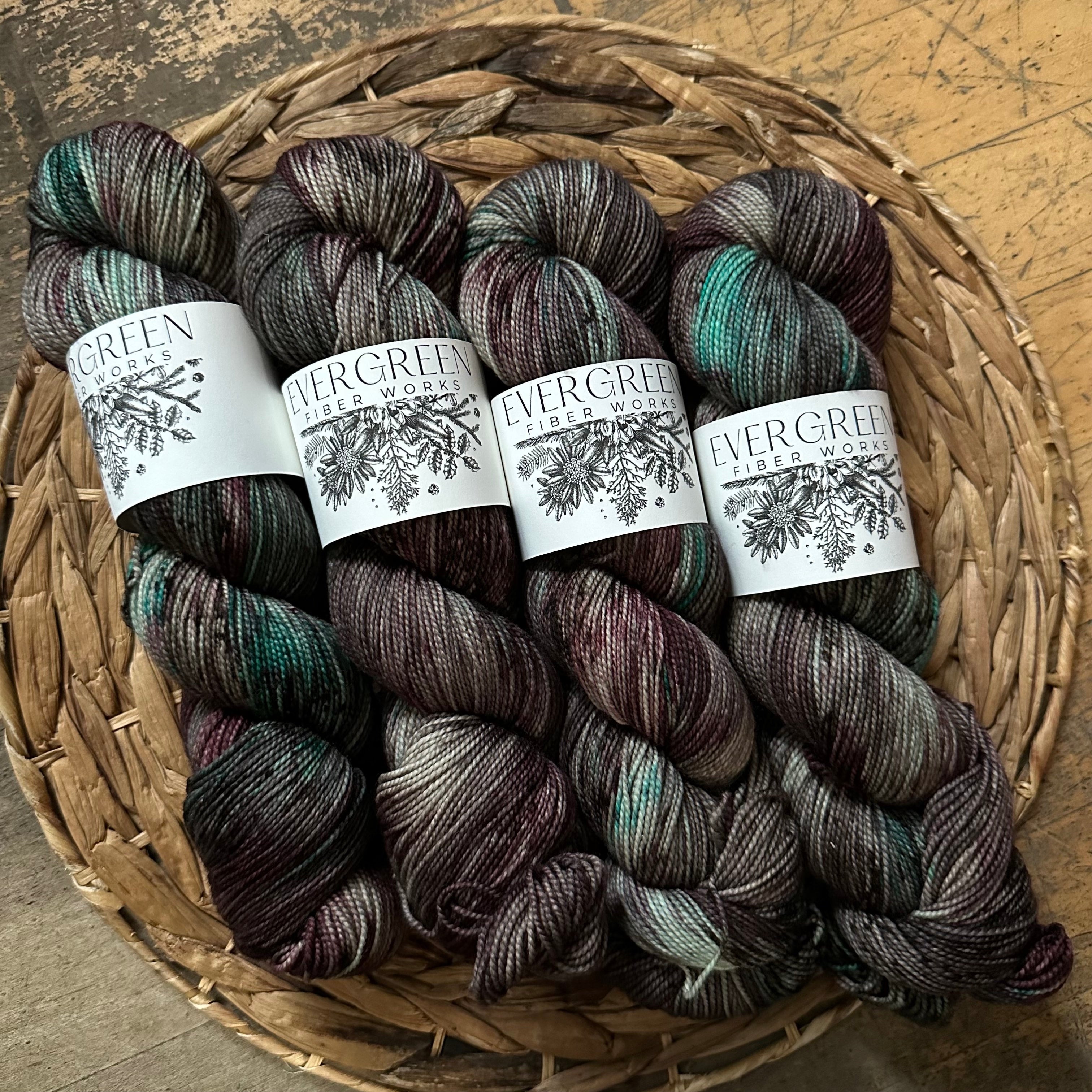 Evergreen Fiberworks 80/20 Hemlock Sock