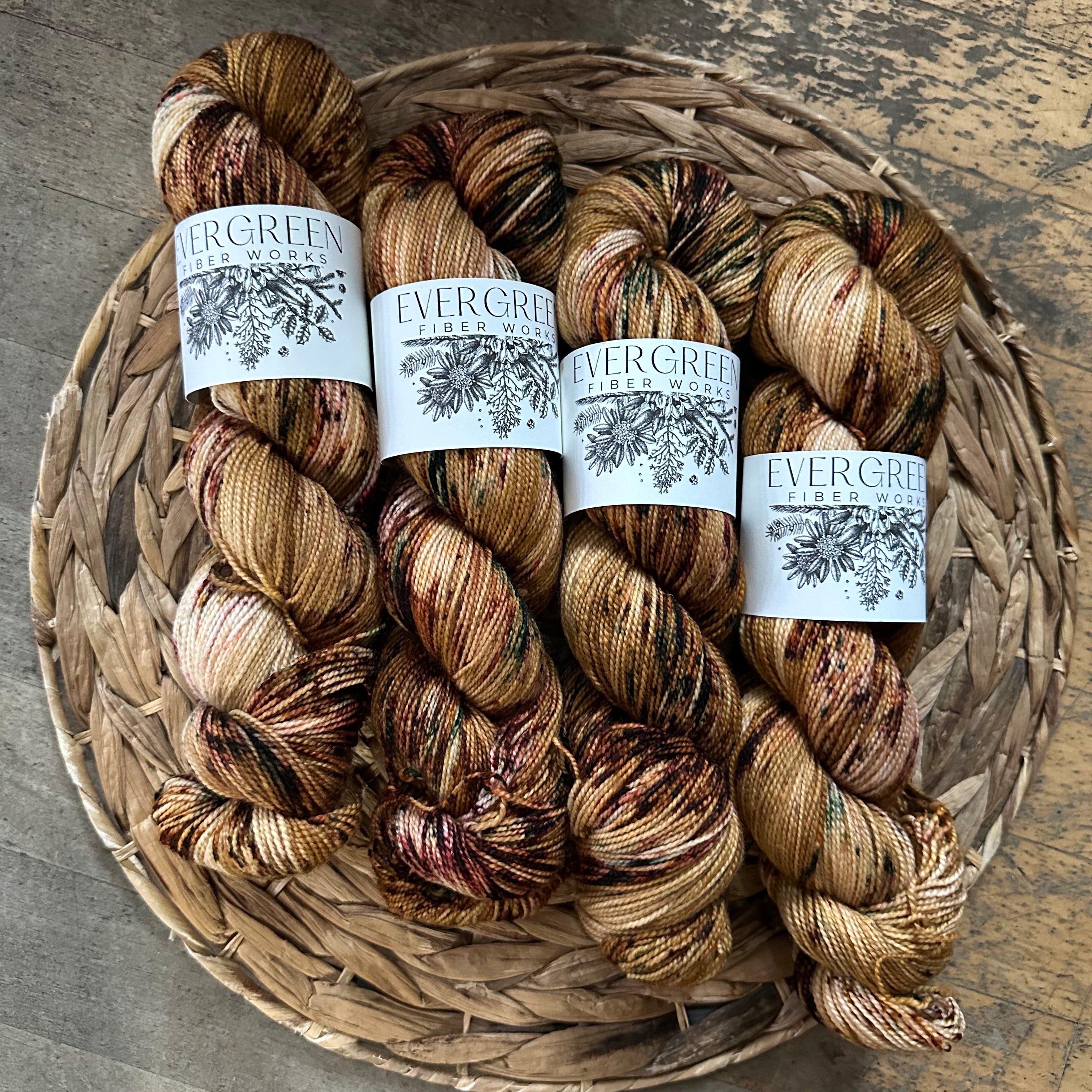 Evergreen Fiberworks 80/20 Hemlock Sock