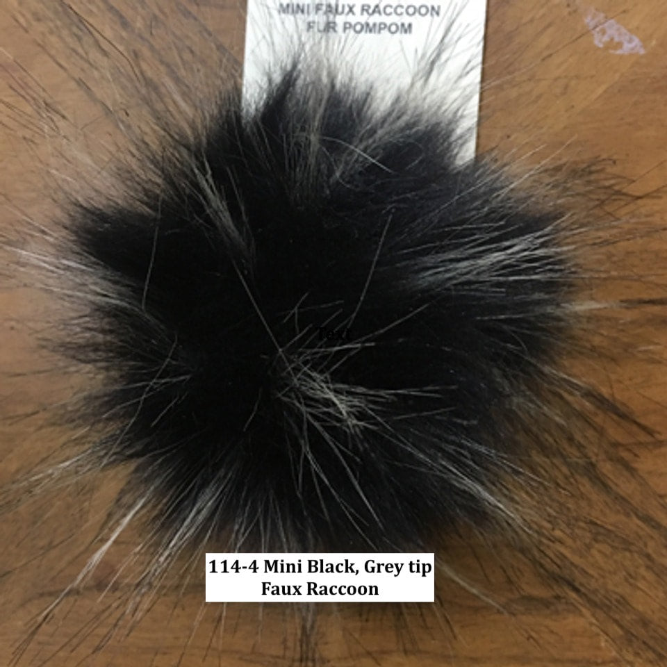 McPorter Faux Fur Pom Pom