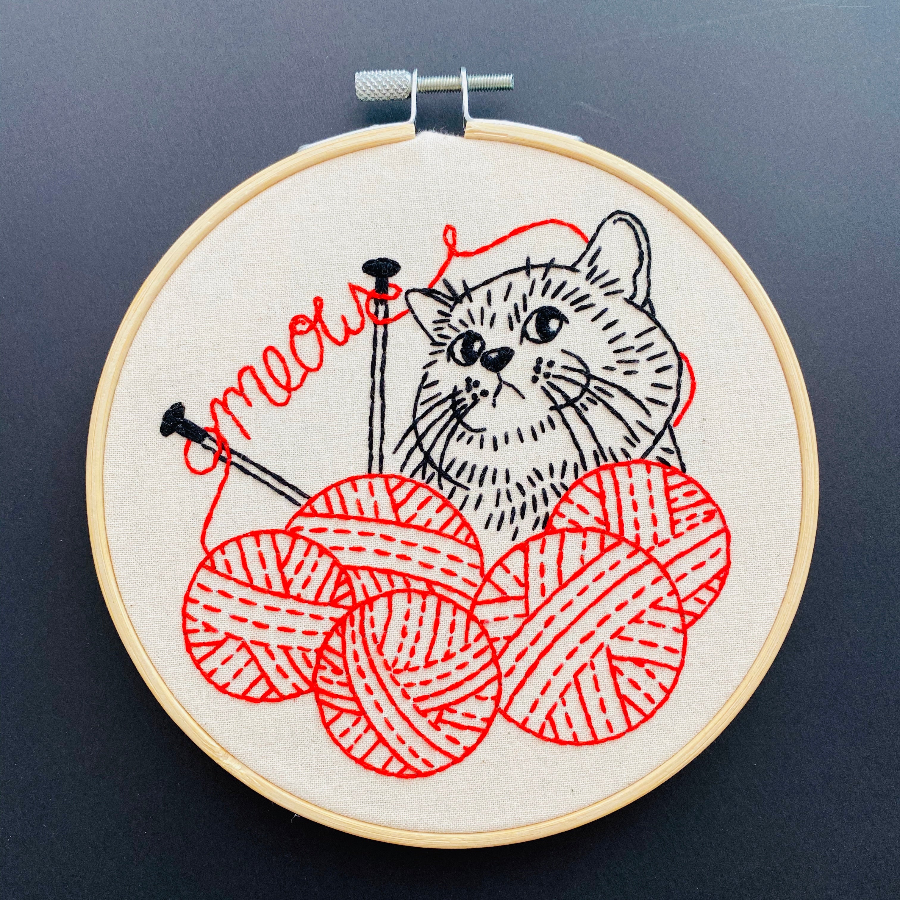 Hook, Line & Tinker Embroidery Kit