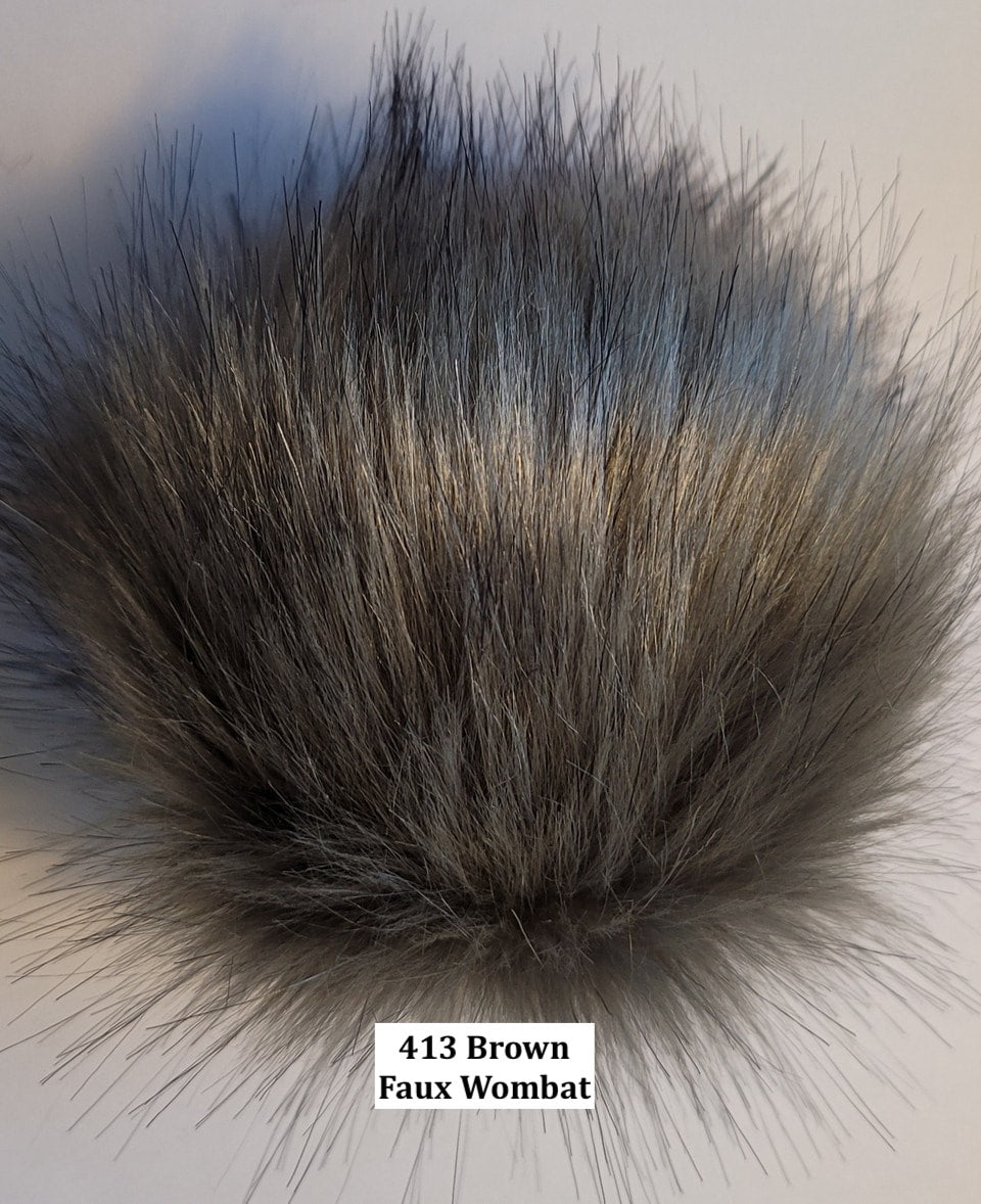 McPorter Faux Fur Pom Pom