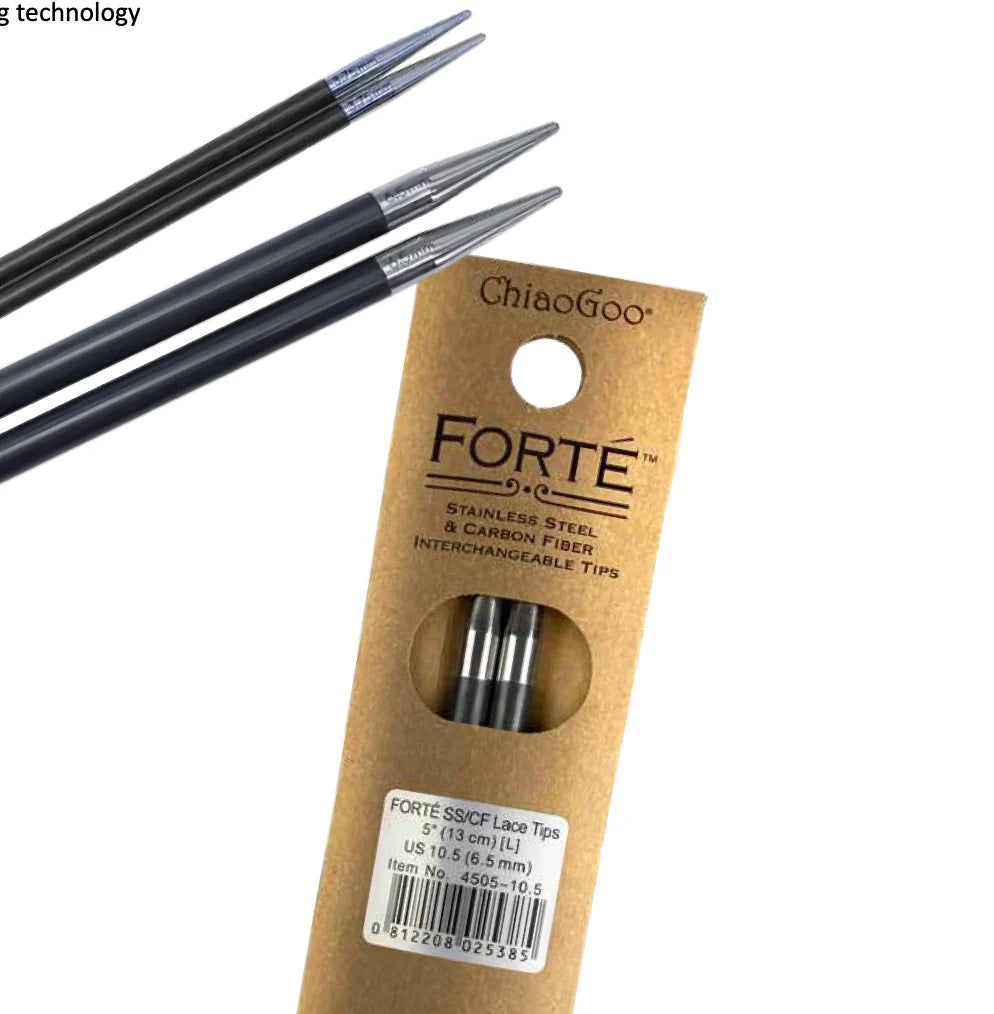 Chiaogoo Forte Stainless/Carbon Tips 5"