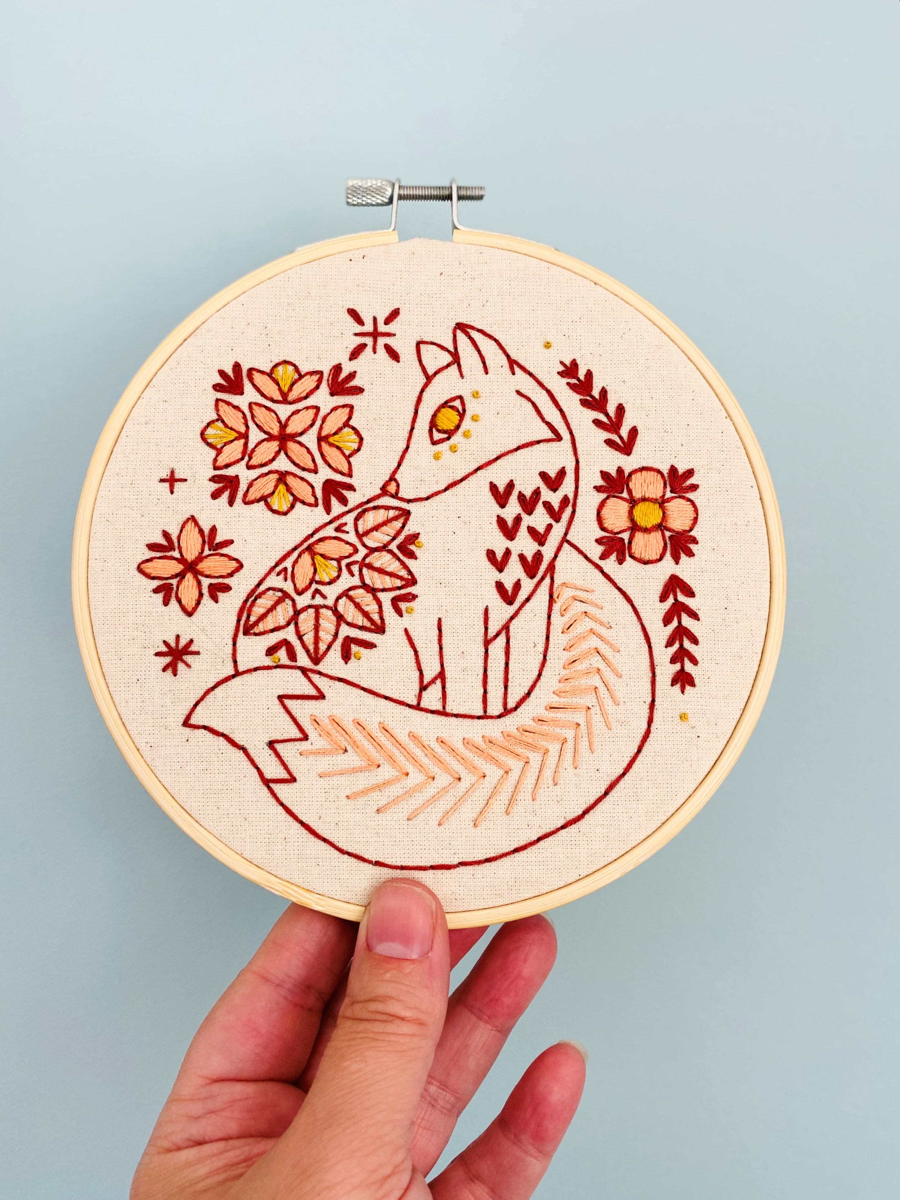 Hook, Line & Tinker Embroidery Kit