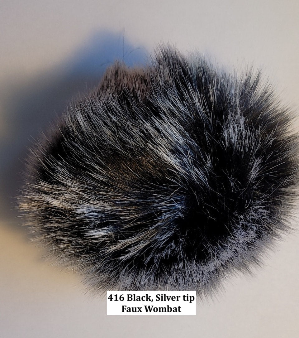 McPorter Faux Fur Pom Pom