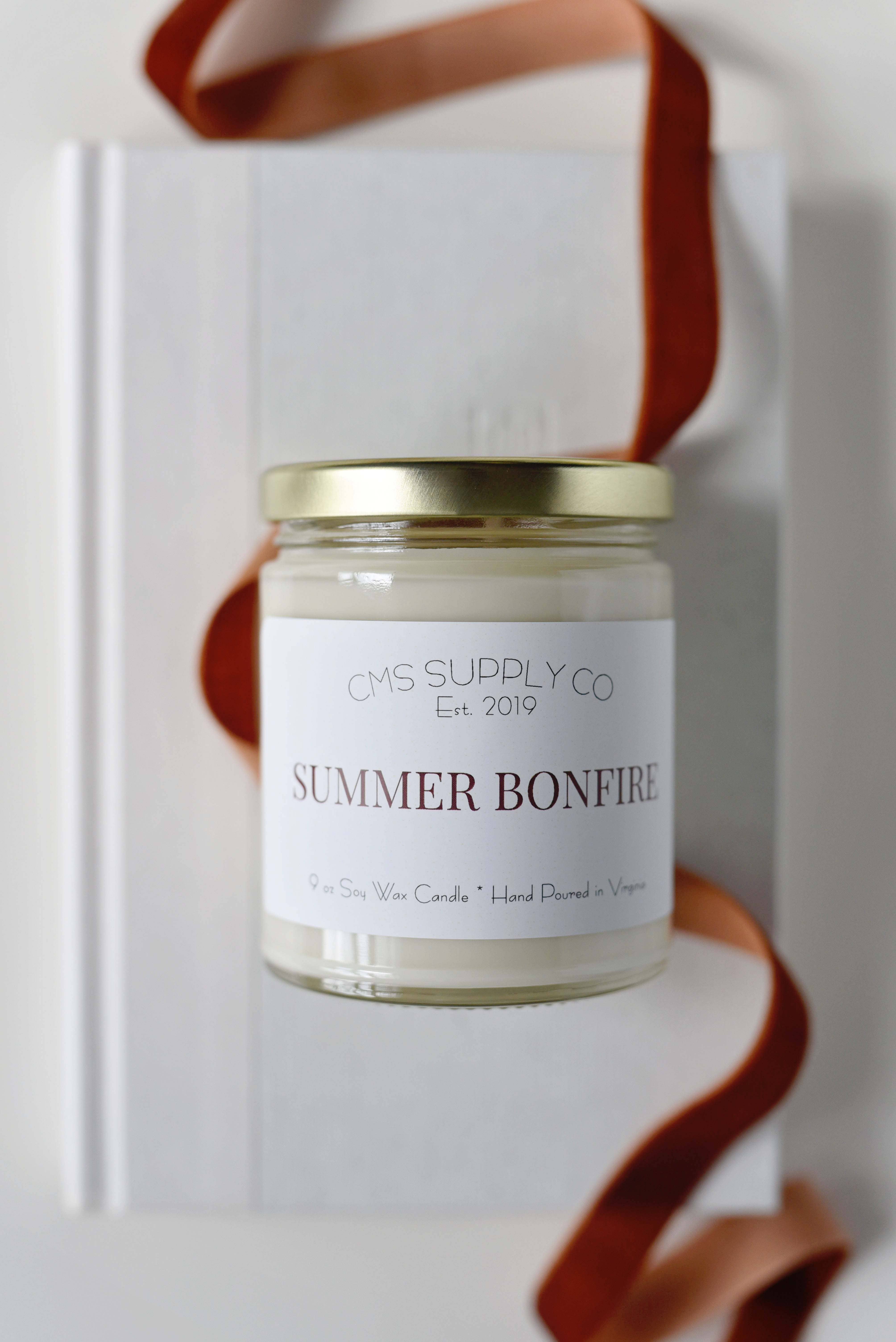 Summer Bonfire Soy Wax Candle