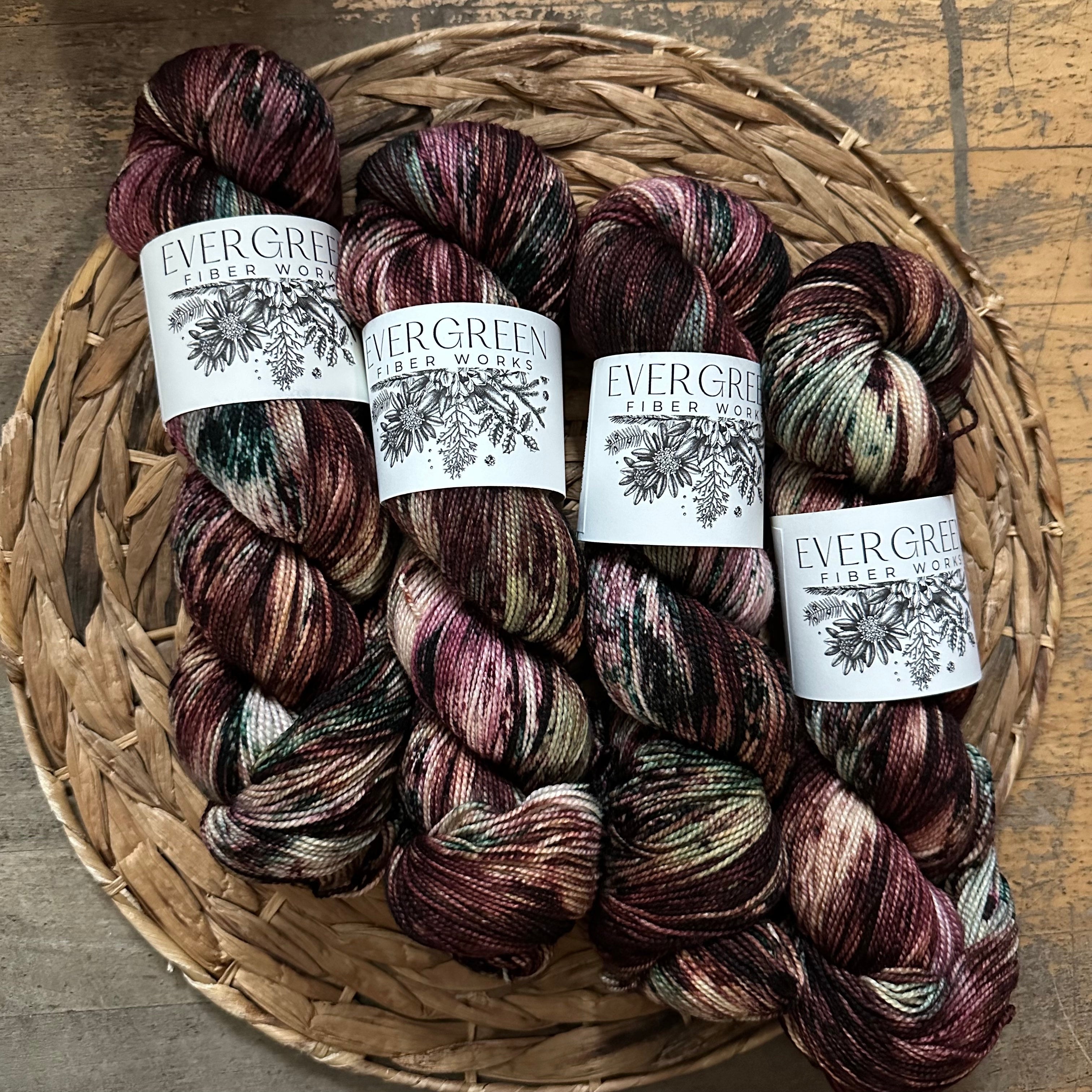 Evergreen Fiberworks 80/20 Hemlock Sock