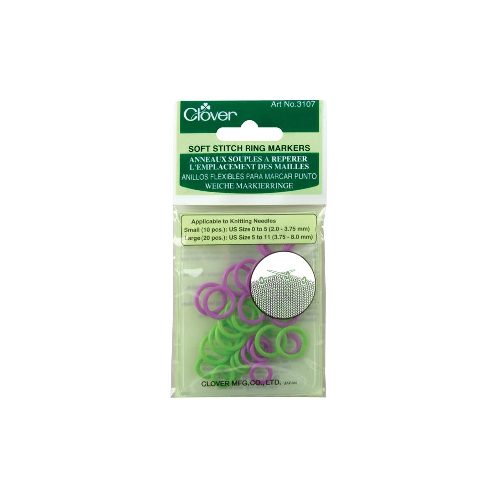Clover Soft Stitch Ring Marker 3107