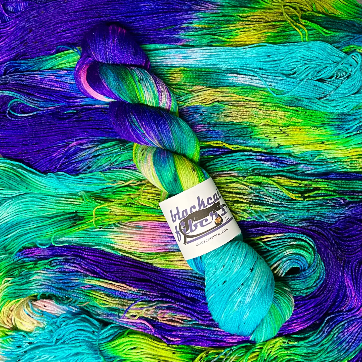 Black Cat Fibers Nomad Sock Yarn