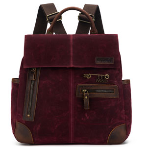 Della Q Maker's Canvas Midi Backpack