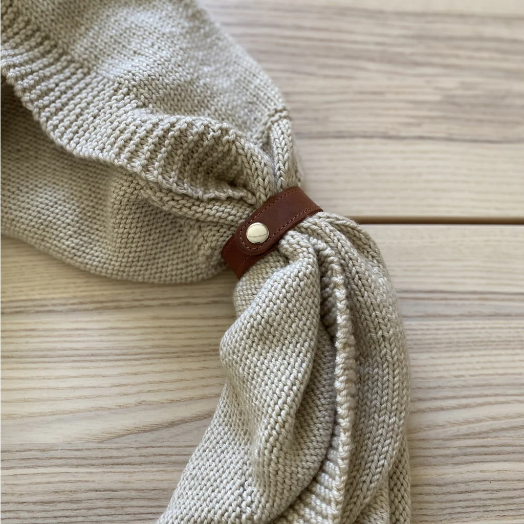 Thread & Maple Leather Shawl Cuff
